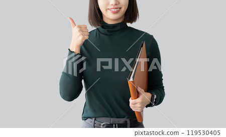 A young woman/businesswoman posing like! A young woman/businesswoman posing like! 119530405