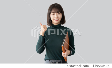 A young woman/businesswoman posing like! A young woman/businesswoman posing like! 119530406