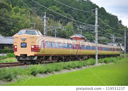 山陰本線 千代田八木 JR西日本 381系 FE61編組(福知山) 紀伊國 山陰本線 千代田八木 JR西日本 381系 FE61編組(福知山) 紀伊國 119531237