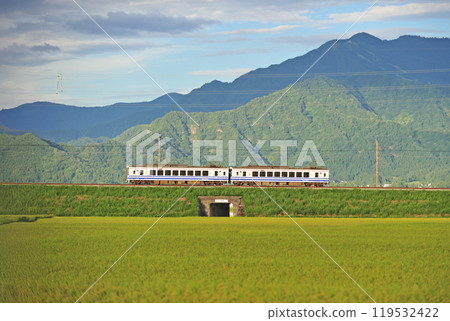 Hokuetsu Hokuhoku Line Muikamachi-Uonuma Hills Hokuetsu Express HK100 Hokuetsu Hokuhoku Line Muikamachi-Uonuma Hills Hokuetsu Express HK100 119532422