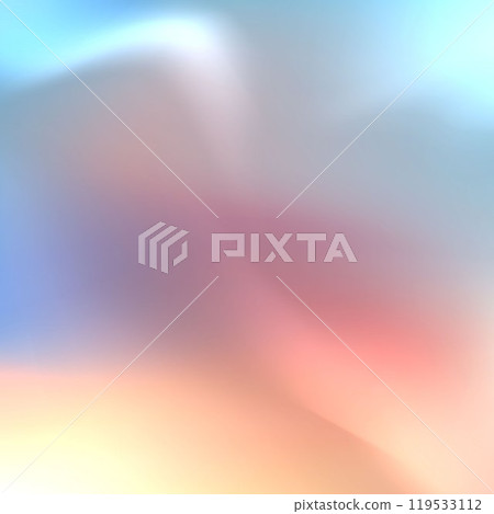 Vector illustration dim holographic background in neon blue, orange, purple colors with a bright glow Vector illustration dim holographic background in neon blue, orange, purple colors with a bright glow 119533112