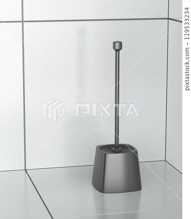 Black toilet brush Black toilet brush 119533234