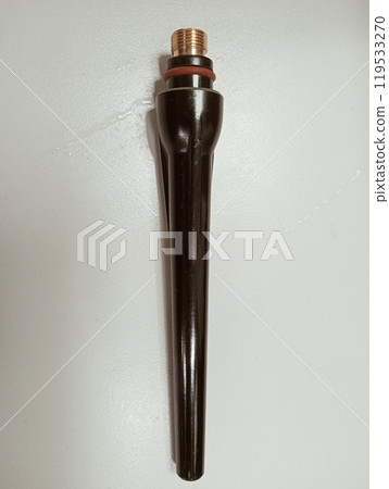 spare pen of torch for tig welding on white background 119533270
