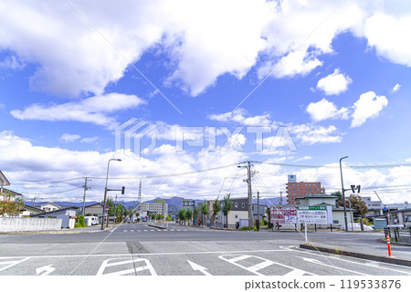 米澤站東口街景 米澤站東口街景 119533876