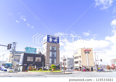 米澤站西口街景 119533881