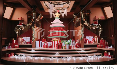 Luxurious Christmas party Luxurious Christmas party 119534179
