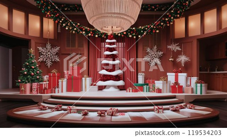 A long-awaited Christmas party 119534203