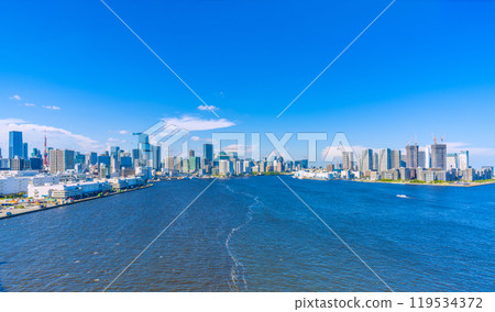 日本東京城市景觀 - 新橋、竹芝、麻布台、東京車站、日本橋、晴海塔公寓等景觀 = 13th 119534372