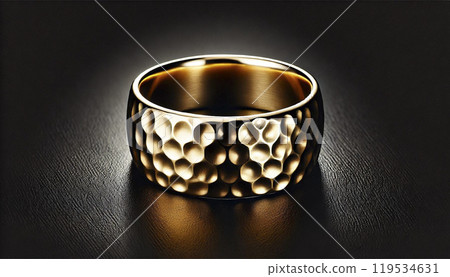 Precious metal gold ring 119534631
