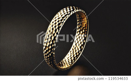 Precious metal gold ring 119534633