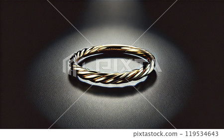 Precious metal gold ring 119534643