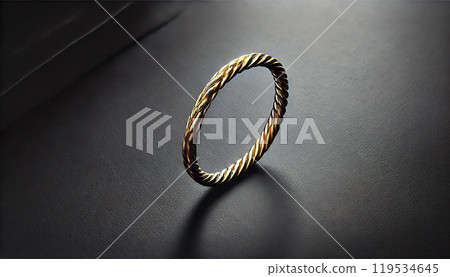 Precious metal gold ring 119534645