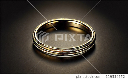 Precious metal gold ring 119534652