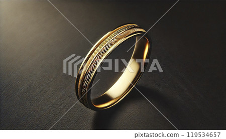 貴金屬金戒指 119534657