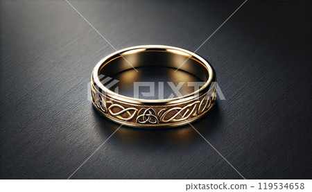 貴金屬金戒指 119534658