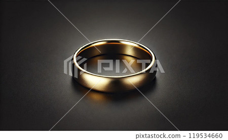 Precious metal gold ring 119534660