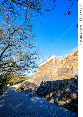 Tomioka Castle ruins in autumn, Amakusa District, Kumamoto Prefecture Tomioka Castle ruins in autumn, Amakusa District, Kumamoto Prefecture 119535170