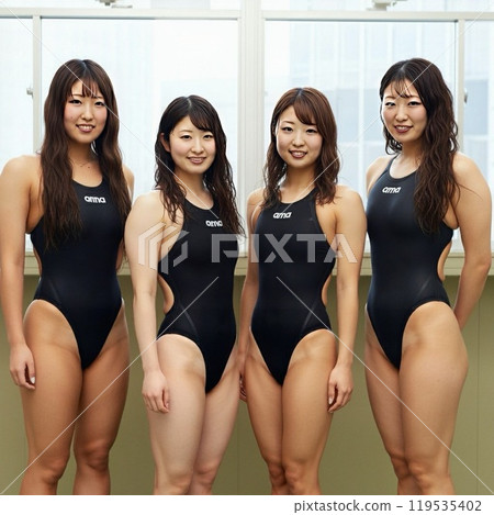 女子競技泳衣 119535402