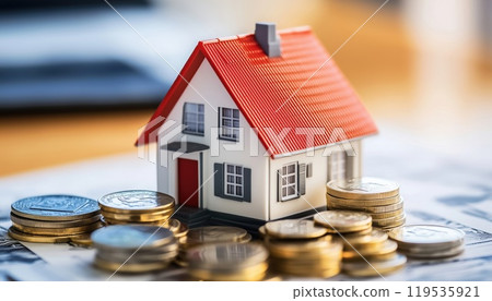 Bank Offers Low Percent Mortgage Rate To Make Home Loans More Affordable For Property Finance And House Ownership 119535921