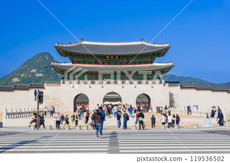 Seoul Gwanghwamun *Some parts soft focus 119536502