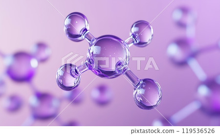 3d Rendering Of A Purple Cosmetics Liquid Ball Molecule. Detailed 3d Illustration Of The Molecular Structure In Stunning Visuals. 3d Rendering Of A Purple Cosmetics Liquid Ball Molecule. Detailed 3d Illustration Of The Molecular Structure In Stunning Visuals. 119536526