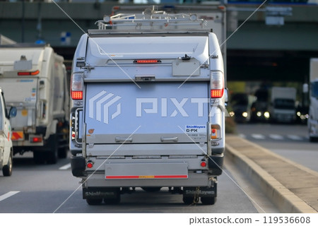 Garbage truck (garbage truck) image 119536608