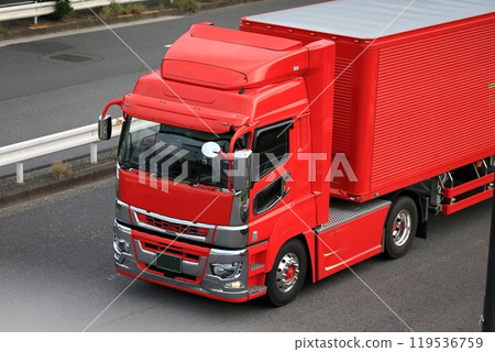 Trailer truck image Trailer truck image 119536759