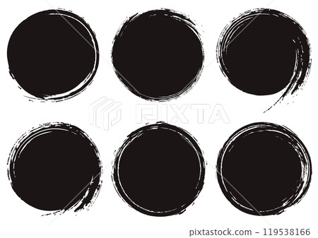 手寫筆觸碰圓框套裝/黑色 119538166