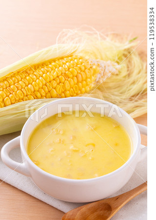 Corn soup 119538334