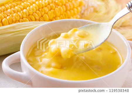 Corn soup 119538348