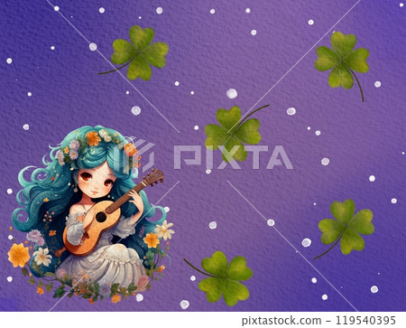 Cute girl  119540395