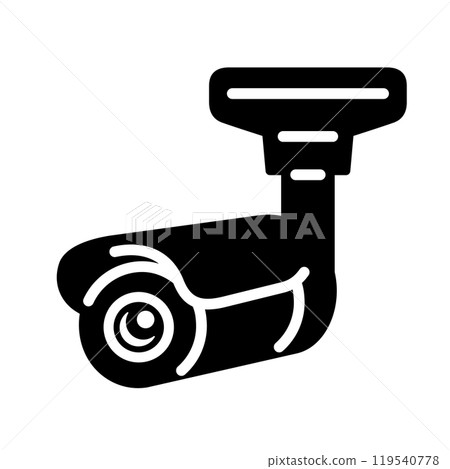 Security camera vector illustration material No.4 Security camera vector illustration material No.4 119540778