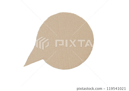 PNG, Cardboard, recycle concept, isolated on white background 119541021