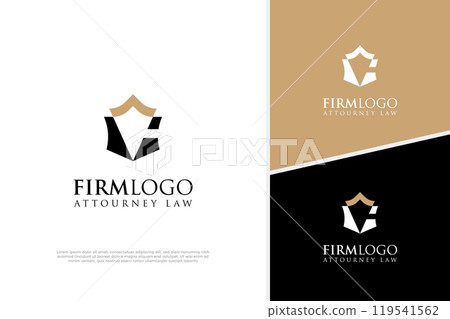 Initial C Lawyer logo design, Justice legal badge Law firm logo design template Initial C Lawyer logo design, Justice legal badge Law firm logo design template 119541562