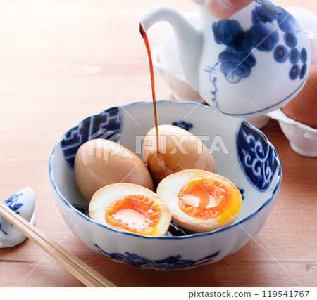 煮雞蛋(調味雞蛋) 煮雞蛋(調味雞蛋) 119541767