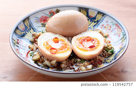 Korean-style addictive eggs: Drug eggs 119542757
