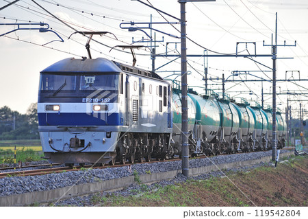 東北本線 東鷲宮栗橋 JR Freight EF210-152（新鶴見） 119542804
