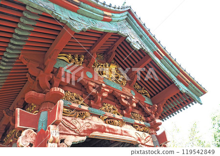 Onarimon Gate of the Taitoku-in (Tokugawa Hidetada) Mausoleum at Sayama Fudoson [Tokorozawa City, Saitama Prefecture] 119542849