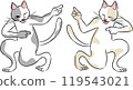 Chojugiga Cat Pointing 119543021