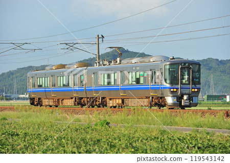 北陸本線蘆原溫泉～丸岡 JR西日本521系M4編組（金澤） 119543142