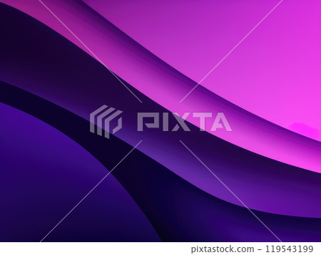 Abstract purple waves background. Generative AI 119543199