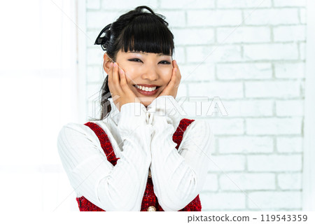 A woman with a nice look A woman with a nice look 119543359