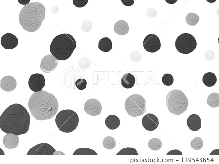 Monochrome hand drawn polka dot texture background Monochrome hand drawn polka dot texture background 119543654