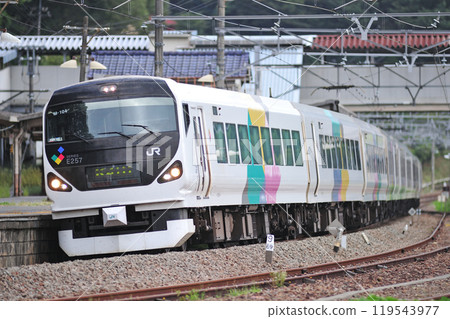 Chuo Main Line Uenohara JR East E257 series 0 series M-104 formation (Matsumoto) Azusa Kaiji 119543977