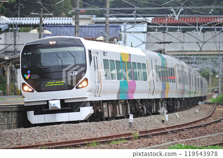 Chuo Main Line Uenohara JR East E257 series 0 series M-103 formation (Matsumoto) Azusa Kaiji 119543978