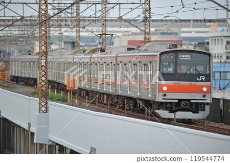 武藏野線 西浦與~北坂澄 JR東日本 205系 M26編組(幕張) 武藏野線 西浦與~北坂澄 JR東日本 205系 M26編組(幕張) 119544774