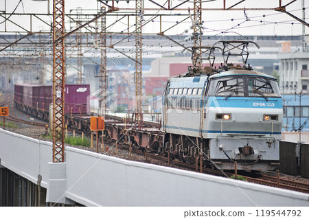 武藏野線 西浦和北朝霞 JR Freight EF66-132（吹田） 119544792