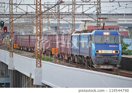 Musashino Line Nishi-Urawa - Kita-Asaka JR Freight EH200-8 (Takasaki) 119544798