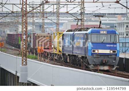 武藏野線 西浦與北坂 JR Freight EH200-22(高崎) 武藏野線 西浦與北坂 JR Freight EH200-22(高崎) 119544799