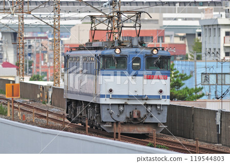Musashino Line Nishi-Urawa - Kita-Asaka JR Freight EF65-2096 (Shin-Tsurumi) Musashino Line Nishi-Urawa - Kita-Asaka JR Freight EF65-2096 (Shin-Tsurumi) 119544803